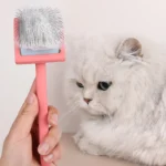 Pet Grooming Hair Remover Brush Manual Household Beauty Hairbrush Long Handle Professional Reusable Deshedding Rake - Image 6