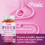 Prebiotic Sugar-Free Fiber Gummies - Supports Digestive Health, Promotes Overall Gut Health, and Regulates Stomach Function - Image 3