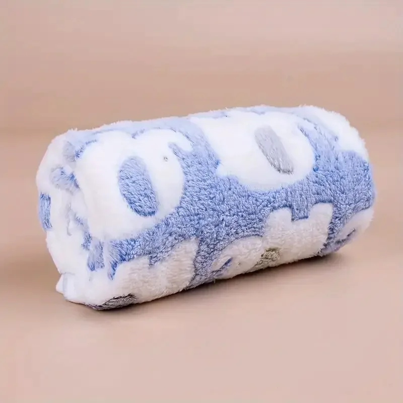 1  and cozy cartoon elephant pet blanket for dogs and cats flannel throw for puppies and kittens universal size christmas gift details 4