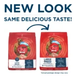 Plus Dry Large Breed Adult Dog Food with Real Chicken Protein Natural Flavor 40lb Bag - Image 2