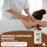 USDA Organic Coconut Oil for Skin Face Hair Cold-Pressed Sweet Almond Moroccan Argan Sunflower Seed Oil for Massage Moisturize - Image 10