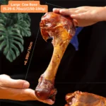 5.29-6.70oz/(150-190g) 6.30in/16cm Large Cow Bone, All Natural Ingredients, Natural Dog Treats, Healthy, Easily Digestible - Image 4
