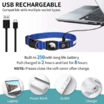 For Apple Airtag GPS Finder Led Dog Collar WaterProof Light USB Chargeable Luminous collar Pet For Apple Air Tag Tracker Case - Image 5