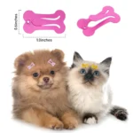 100/200pcs Dog Hair Clips Multicolor Barrettes Small Bone Snap Hair Clips for Dogs Cat Pet Grooming Bows Hair Accessories - Image 6