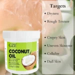 GZE Coconut Oil Cold Pressed Virginl Fractionated For Skin And Hair Care Nail Massage Oil Cocos Nucifera Oil Carrier Oi - Image 5