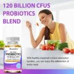 Probiotics 120 Billion CFU 36 Strains Contains Prebiotics and Digestive Enzymes for Digestion and Immune Support Vegan, Non-GMO - Image 6