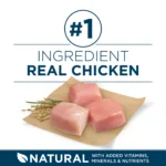 Plus Dry Large Breed Adult Dog Food with Real Chicken Protein Natural Flavor 40lb Bag - Image 4