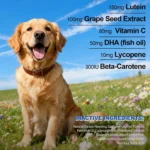 200g Eye Supplement for Dogs Support with Antioxidants & Omega 3 Fatty Acids Pet Health Care Cat Vitamins Biotin Supplements - Image 4