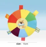 Plush Disc Dog Toy Sound Making Bite Resistant Teeth Grinding Boredom Relief Self Fun Energy Consuming Pet Chew Toy - Image 6