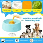Anti-Choking Slow Feeder Dog Bowl Non-Slip 3/4 Cup - Lick Toy for Liquid Treats Bone Broth Yogurt Pet Dogs Accessories - Image 4