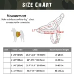 Explosion-Proof Tactical Harness Dog Traction Large Dog Collar Vest Style Golden Retriever Dog Walking Traction Vest - Image 4