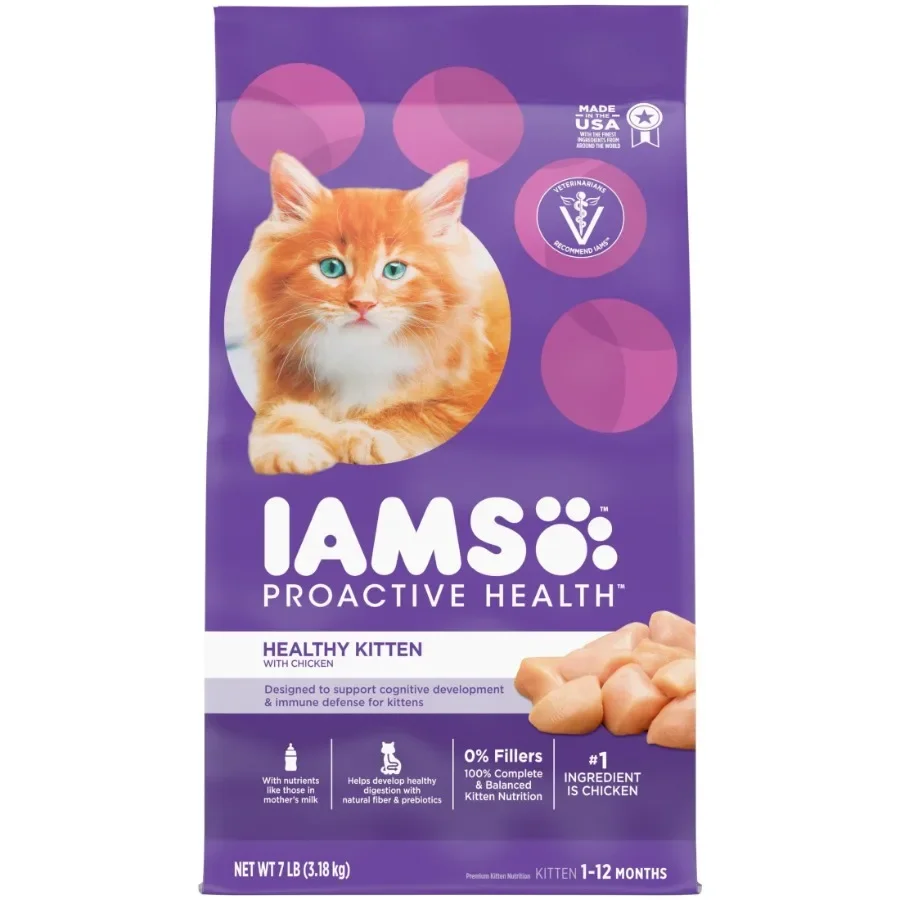 kf-Se95ecc9318824a35b177f34439eee3dao Proactive Health Chicken Dry Cat Food For Kittens, 7 Lb Bag - Image 1