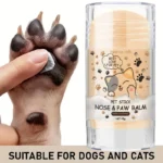 45g Dog Nose and Paw Balm Dog Paw Cream Cats Dogs Paw Protector Cream Pet Feet Moisturizer Pet Crack Feet Repair Pet Accessories - Image 2