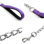 Dog Leash Stainless Steel Short Dog Leashs Chew Proof Leashes for Large Dogs Walking Traction Rope Nylon Dogs Chain Pet Products - Image 4