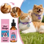 Dog Collagen Drops Gentle Formula for Coat & Skin Care Main Dietary Supplement Dog Cleaning Supplies Pet collagen drops - Image 3