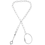 Stainless Steel Parrot Chain Leash Bird Foot Harness for Outdoor Flying Training Portable Lightweight Rust Resistant Wear Proof - Image 3