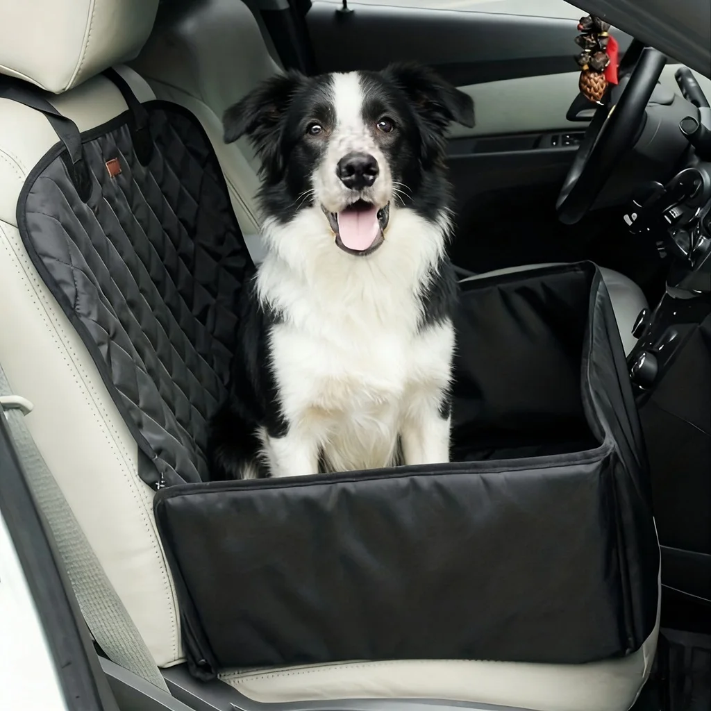 kf-Sf33feb4df9084ec485d1fd4eeb307f562 Pet Dog cat Seat Cushion Anti-dirty Waterproof Dog Car Cushion Foldable Car Seat Protection Cover Removable Dog Seat Cushion - Image 1