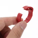 100Pcs Poultry Leg Rings Adjustable Blank Identification Bands for Chickens Ducks Geese Reusable Bird Leg Bands Farm Supplies