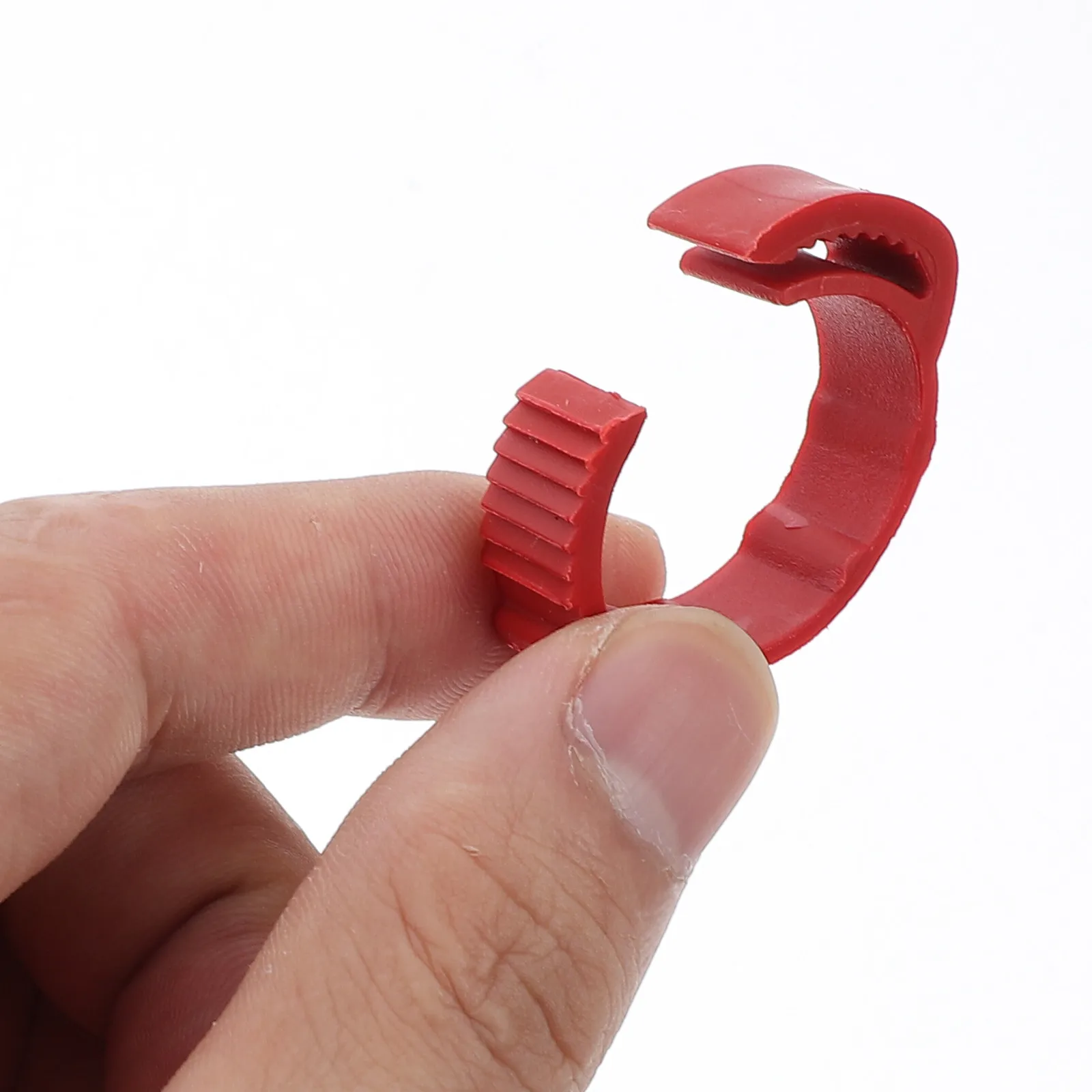 kf-Sf45ad81214224c24b1d21e0fe335ef9fe 100Pcs Poultry Leg Rings Adjustable Blank Identification Bands for Chickens Ducks Geese Reusable Bird Leg Bands Farm Supplies - Image 1