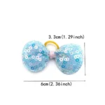 20pcs Small Dog Hair Bows Pet Dog Hair Accessories Bows Cat Bows with Rubber Bands for Small Dogs Yorkshire Hair Decorate - Image 2