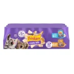 Purina Meaty Bits Ocean Fish and Chicken Dinner Flavor Chunks Wet Cat Food Variety Pack, 13.5 oz Cans 12 Pack