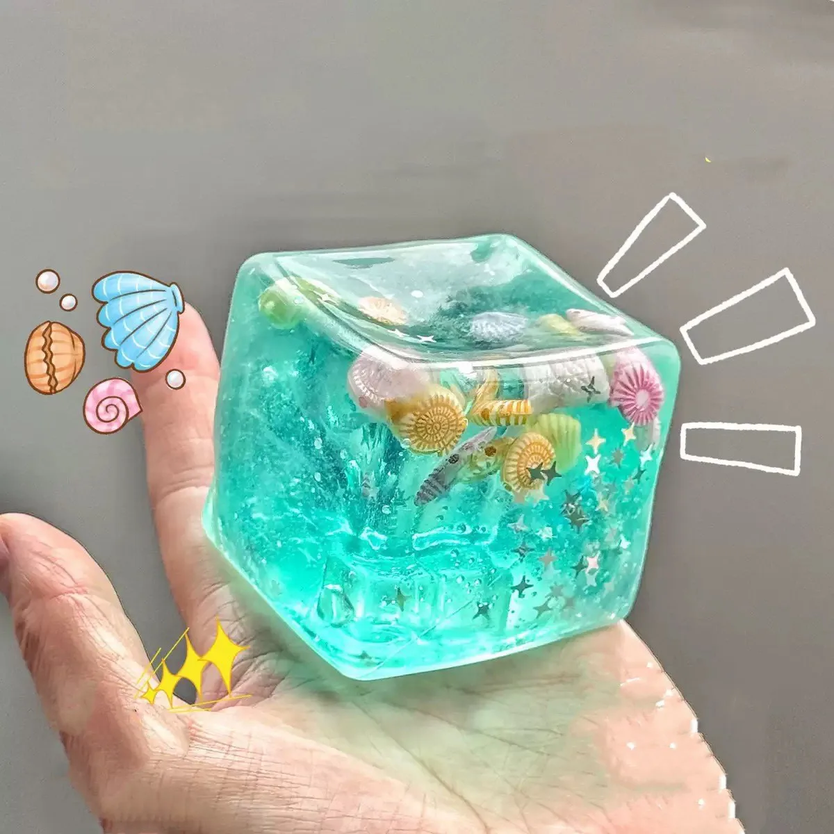 kf-Sf82332c320974ce1b9f94ecad94bd12cG Adult Squishy Ocean Stress Balls Autism Sensory Toys for Stress And Anxiety Relief Maltose Water Ball Fidget Toys Bulk Gift - Image 1