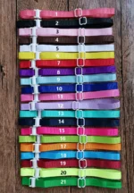 Bulk Dog Collar Dog Bow Collar Adjustable Ribbon Small Dog Bow Ties Pet Dog Grooming Accessories Small-Large Dog Supplies - Image 2