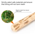 Natural Coffee Wood Dog Chew Toys,35/75g Wooden Chewable Sticks for Dogs Puppy,Durable Chew-resistant Pet Toys for Stress Relief - Image 3