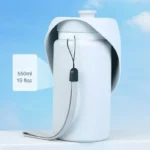 Pet Travel Water Bottle: Collapsible Dog Water Dispenser with Drinking Tray - Portable Leak-Proof Outdoor Hydration Solution - Image 2