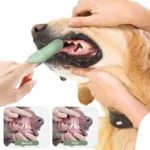 Dog Toothbrush, 360° Cleaning Finger Toothbrush for Dogs, Food Grade Silicone Dog Finger Toothbrush for Dogs & Cats Dental Care - Image 2