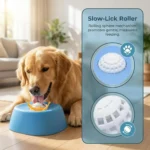 Anti-Choking Slow Feeder Dog Bowl Non-Slip 3/4 Cup - Lick Toy for Liquid Treats Bone Broth Yogurt Pet Dogs Accessories - Image 8