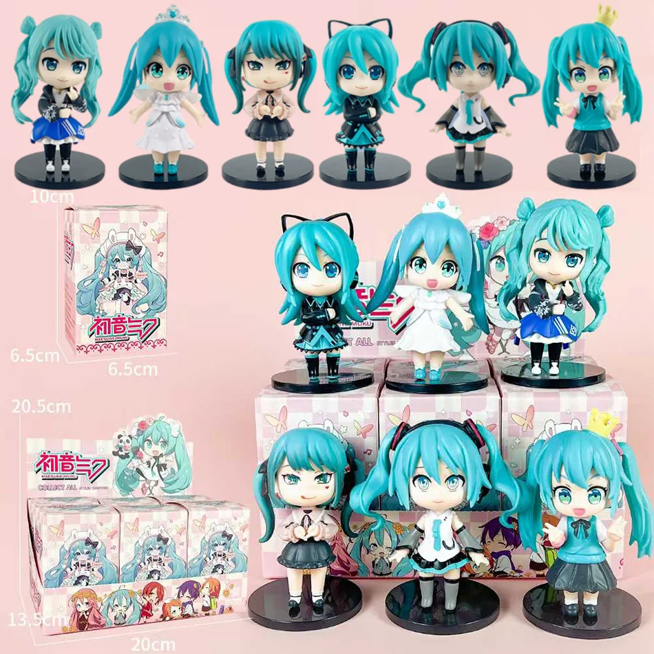 kf-Sfc7560d10dd645cd9460cffcd1820183b New Hatsune Miku Q Version Series Cinnamoroll Piapro First generation Generation Blind Box kid Toy Collection Gift Birthday Gift - Image 1