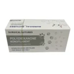 12pcs Pet Specific PDO 3/8 Circle 90CM With Needle 2/0 3/0 4/0 5/0 Round Bodied / Reverse Cutting Animal Cat Dog Pet Care Room - Image 4