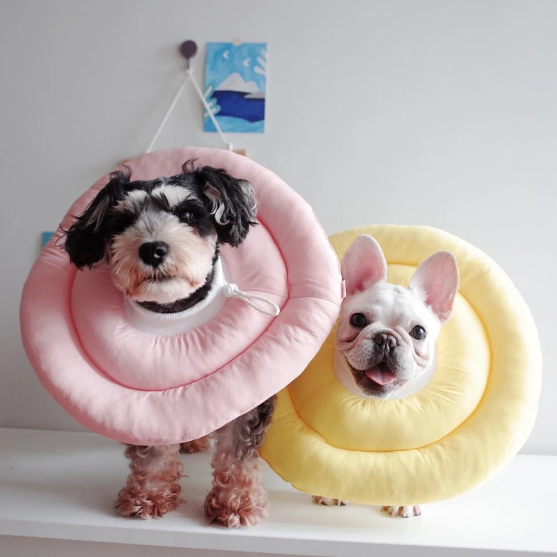 kf-Sfca2f0a7646c46d59ad5c156326edc6eQ Elizabethan Collar For Dogs Adjustable Dog Collar Pet Recovery Collar Soft Pet Cone for Small Medium or Large Dogs, Cats - Image 1