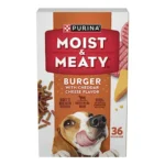 Purina Moist and Meaty Flavor Dry Soft Dog Food Pouches - 36 ct. Pouch