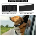 AirTag Tactical Dog Collar, with AirTag Holder and Handle Military Dog Metal Buckle Adjustable GPS Collar for Medium Large Dogs - Image 5