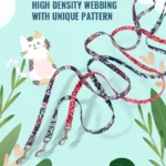 Truelove Floral Pet Leash Spring Design Small Boys Girls Dogs Cats Lihgtweight Rope Running Training Dog Leash Polyester TLL3113 - Image 2