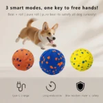 Interactive Dog Toys Dog Ball Automatic Moving Dog Ball Bouncing and Rotating Smart Ball for Small/Medium/Large Dogs Durable 3 - Image 6