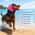 New Dog Noise Reduction Sound Insulation Ear Muffs Swimming Waterproof Headgear Puppy Emotional Soothing Headgear Dog Supplies - Image 2