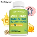 Once Daily Multivitamin Capsule with 45 Mg of Iron, Easily Absorbed, Dietary Supplements