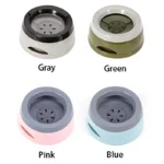 Pet Dog Bowls Floating Not Wetting Mouth Cat Bowl No Spill Drinking Water Feeder Plastic Portable Dog Bowl Support Accessories - Image 4