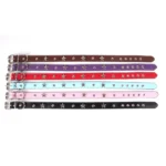 S/M/L Star Studded Pet Dog Collar Leather Puppy Collars for Small Medium Dogs Cat Neck Strap Pet Supplies Chihuahua Collars - Image 5