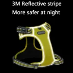 Reflective Nylon Pet Dog Harness Dog Padded Vest Adjustable Chest Strap Safety Lead All Weathers For large medium small Dogs - Image 2