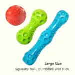 Caitec Dog Toys Squeaking Bouncing Ball Durable Floatable Springy Pet Toys Squeaky Ball Bite Resistant - Image 6