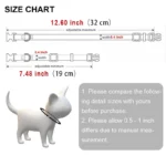 Reflective Cat Safety Buckle Collar Adjustable Custom Personalized ID Free Engraving Nylon Puppy Kittens Necklace - Image 5