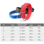 Adjustable Nylon Strap Dog Collar For Small Large Dogs Puppy Pet Accessories Leather Collar For Dogs Golden Retriever Husky Neck - Image 6