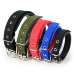 Adjustable Nylon Strap Dog Collar For Small Large Dogs Puppy Pet Accessories Leather Collar For Dogs Golden Retriever Husky Neck - Image 2