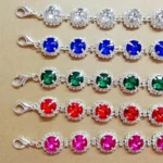 Jewelry Rhinestone Designer Dog Collar Colorful Dog Necklace for Small Dogs Diamond Inlaid Pet Dog Cat Accessories - Image 6
