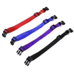 Nylon Webbing Dog Collar Heavy Duty Clip Buckle Pet Collar for Small Medium Dogs Chihuahua Dog Red Black Blue Purple 20 - Image 4
