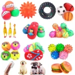 hot sale New Squeak Dog Toy Chew Bone Slipper Squeaky Ball Dog Toys Tooth Grinding Training Pet Toy Supplies